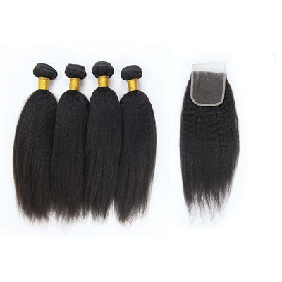 Chine 8A authentique cheveux droits péruviens de 22 pouces avec la fermeture aucun cheveux synthétiques fournisseur