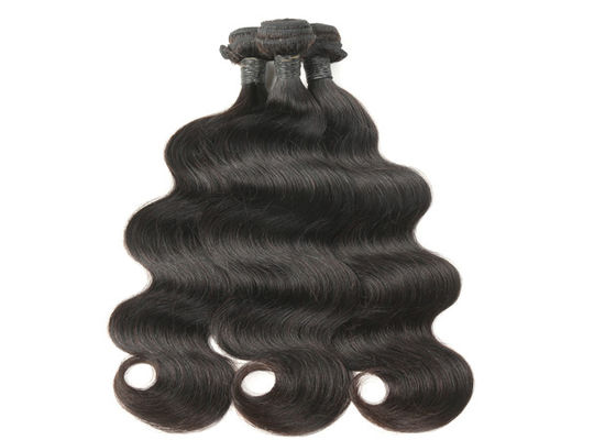 Chine catégorie 7a 10-24 pouces de corps noir de cheveux courts naturels brésiliens de vague fournisseur