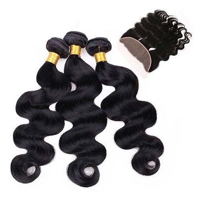 Prolongements brésiliens de cheveux de Vierge authentique, armure de cheveux de Vierge de Remy de Brésilien fournisseur