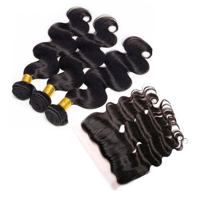 Prolongements brésiliens de cheveux de Vierge authentique, armure de cheveux de Vierge de Remy de Brésilien fournisseur