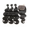 3 paquets de Brésilien de Remy de Vierge de cheveux de prolongements de longueur adaptée aux besoins du client par vague de corps fournisseur