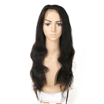 Pleines perruques authentiques de dentelle de cheveux avec la trame de double de cheveux de bébé aucun rejet fournisseur