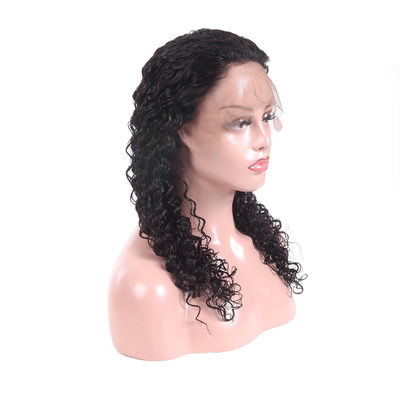 Vraies pleines perruques de cheveux de dentelle avec l'assurance profonde du commerce de vague de cheveux de bébé fournisseur