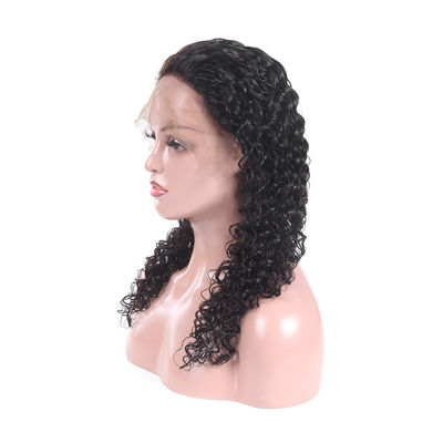 Vraies pleines perruques de cheveux de dentelle avec l'assurance profonde du commerce de vague de cheveux de bébé fournisseur