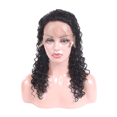 Vraies pleines perruques de cheveux de dentelle avec l'assurance profonde du commerce de vague de cheveux de bébé fournisseur