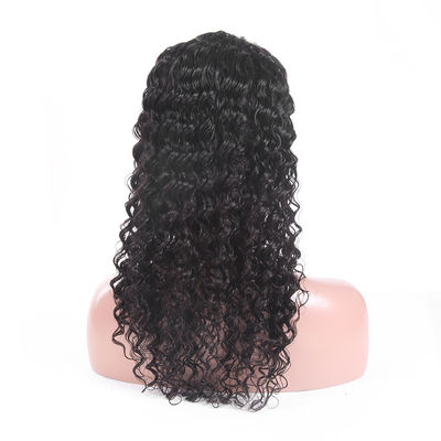 Vraies pleines perruques de cheveux de dentelle avec l'assurance profonde du commerce de vague de cheveux de bébé fournisseur