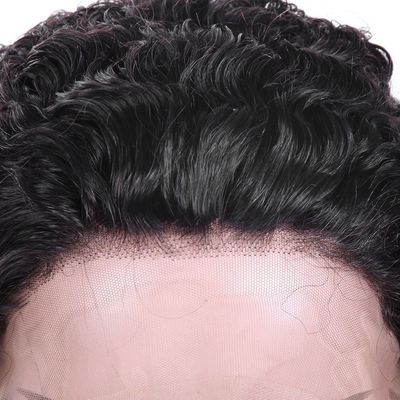 Perruques brésiliennes authentiques d'avant de dentelle avec la vague profonde de cheveux de bébé aucun embrouillement fournisseur