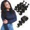 3 paquets de Brésilien de Remy de Vierge de cheveux de prolongements de longueur adaptée aux besoins du client par vague de corps fournisseur